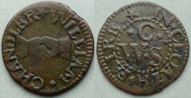 Cloth Fair, William Chandler farthing token